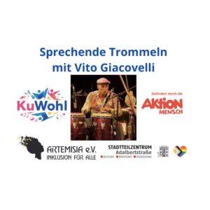 Sprechende Trommeln – Vito Giacovelli Inklusiver Musikworkshop